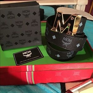 Authentic MCM Belt- 44/110